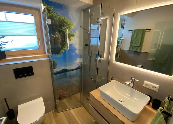 Mit Eigenem Garten Und Bergblick Apartament *